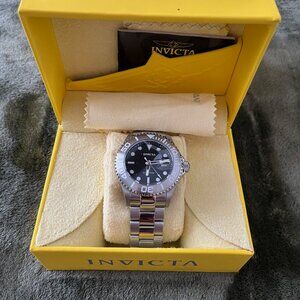 Invicta Dual Time Grand Diver Black/Silver